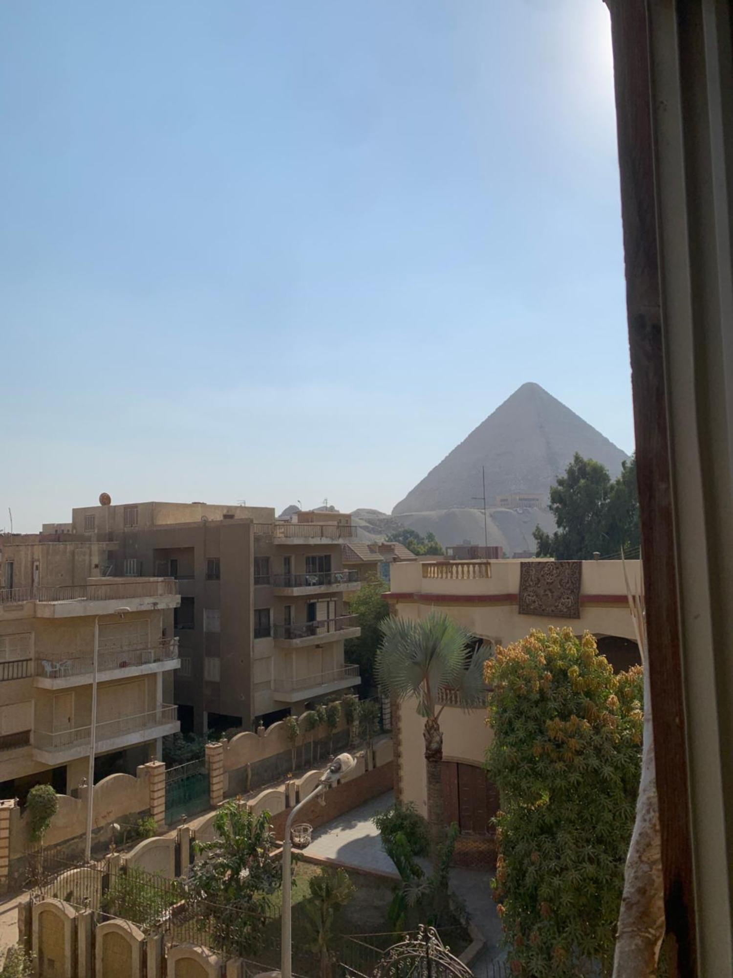 Pyramids View, Apartment Kairo Exteriör bild